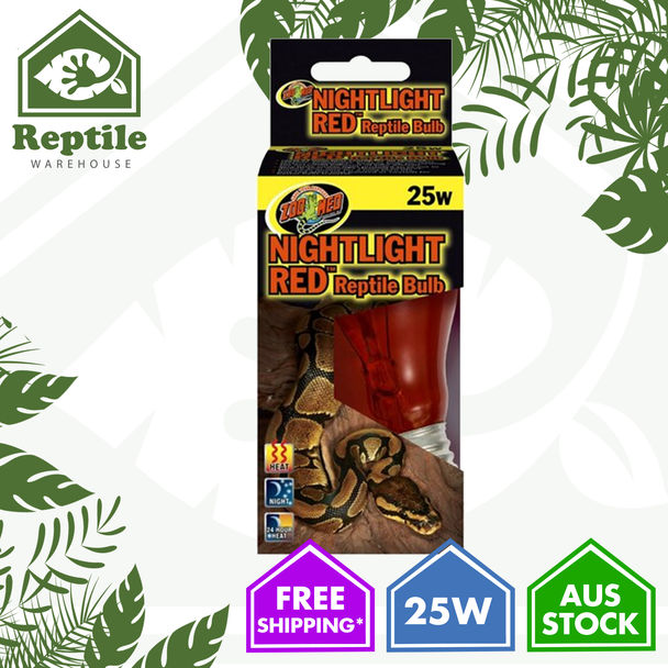 Zoo Med Nightlight Red 25 Watt