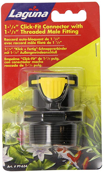 Laguna 1 1/4in Click-Fit, 1.5in Threaded Male Fitting