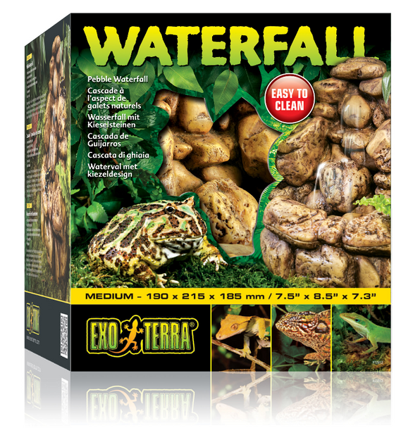 Exo Terra Pebble Waterfall Unit - Medium (includes Pump) (PT2912)