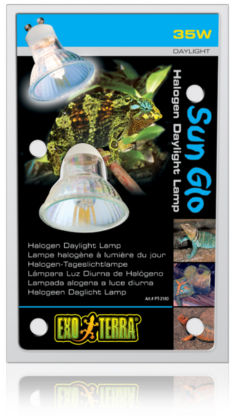Exo Terra Sun Glo/ Halogen Lamp - 35 Watt (PT2180)