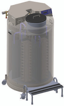 MVE 815 P-190 AF-GB Vapor Series Automatic Fill LN2 Freezer | Cryo