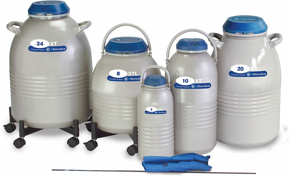 Manual Fill Liquid Nitrogen Freezers