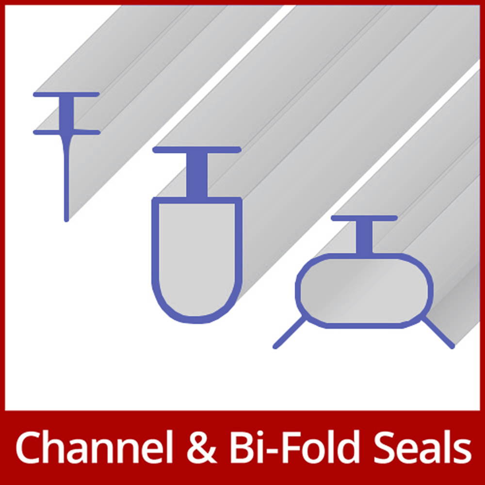 Channel and t seals