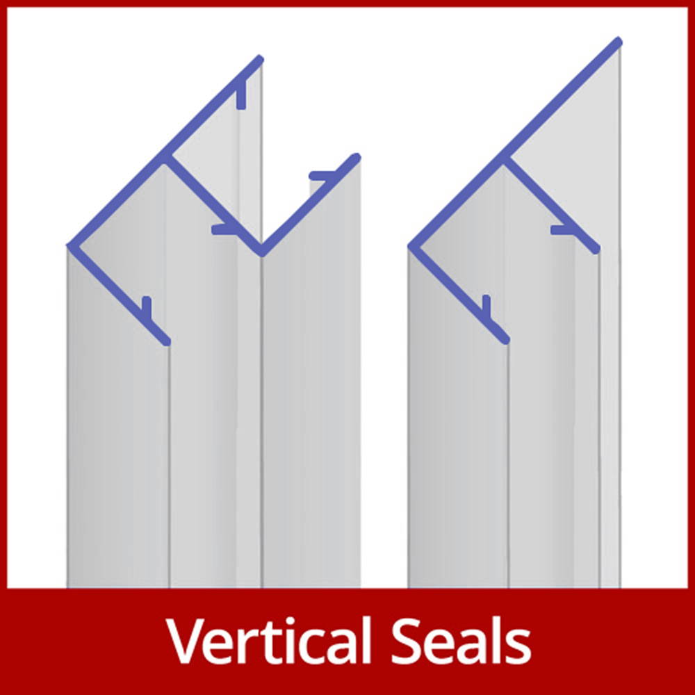 Vertical seals