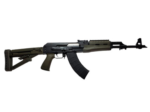 Zastava ZPAPM70 AK-47 Rifle BULDGED TRUNNION 1.5MM RECEIVER - OD Green | 7.62x39 | 16.3" Chrome Lined Barrel