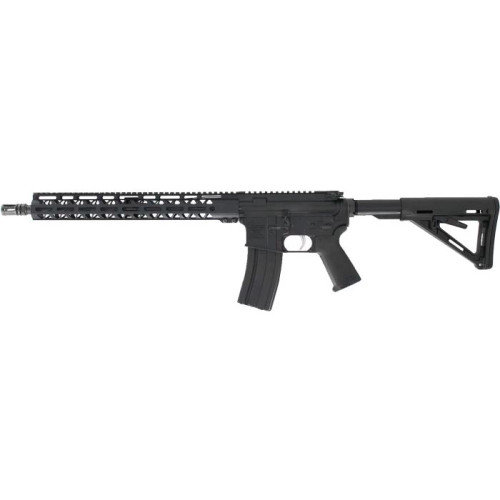 ANDERSON AM-15 AR Rifle - Black | 5.56NATO | 16" Barrel | 15" M-LOK Free Float Handguard | 30rd mag