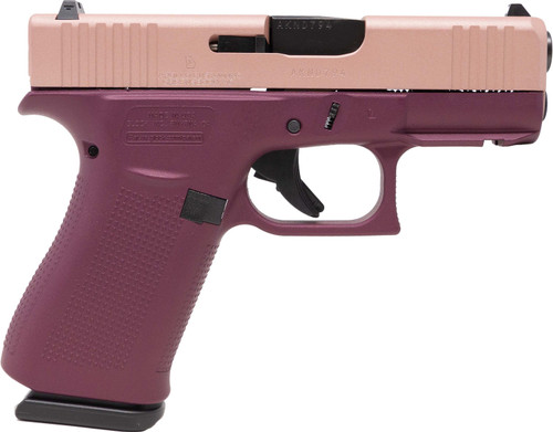 Glock 43X 9MM 10R BLKCHRY GLD RL