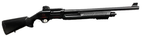 Black Aces Tactical Pro Series X Pump Action Shotgun - Black | 12ga | 18.5" Barrel | Synthetic Furniture