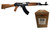 Zastava ZPAPM70 7.62X39 AK-47 Rifle BULGED TRUNNION 1.5MM RECEIVER - Maple (Tiger Stripes) | 7.62x39 | 16.3" Chrome Lined Barrel Bundled w- 1 Wolf Steel Case 7.62x39mm - 122 Grain | FMJ | 1000rd Case