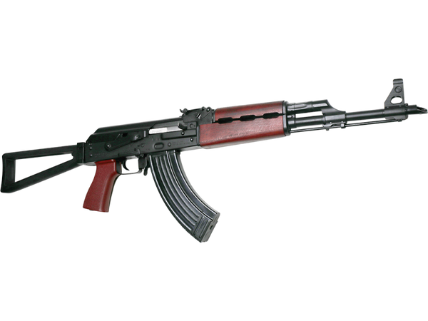 Zastava ZPAPM70 AK-47 Rifle BULDGED TRUNNION 1.5MM RECEIVER - Blood Red Handguard | 7.62x39 | 16.3" Chrome Lined Barrel | Folding Triangle Stock