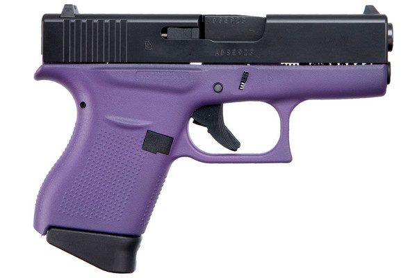 Glock 43 9MM 6RD PURP BLK