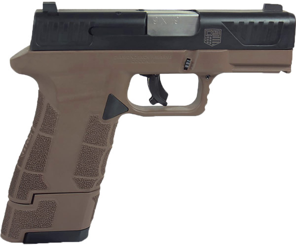 Diamondback DB9AM 9MM DA PST 12/17 FDE