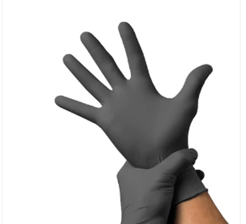 CHA Nitrile Essential Exam Gloves - Black
