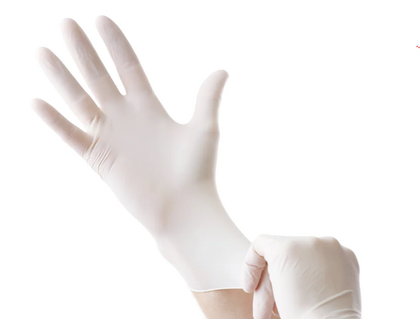 Tekmedic Latex Exam Gloves (3.2 Mil)