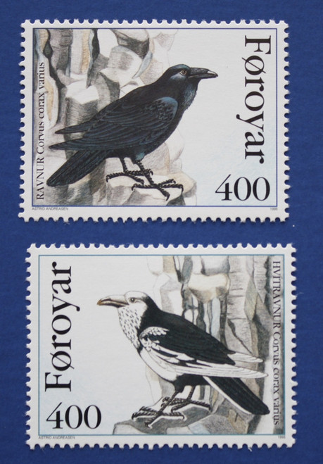 Faroe Islands (287-288) 1995 Corvus Corax singles set