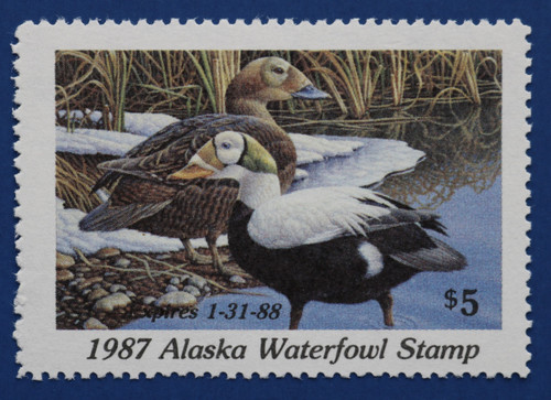 1987 Alaska State Duck Stamp (AK03)