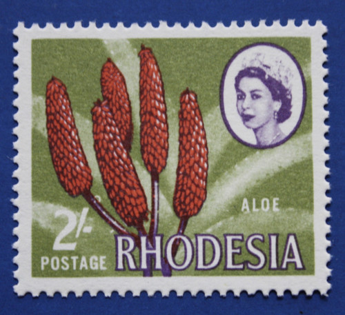 Rhodesia (232a) 1966 Aloe single