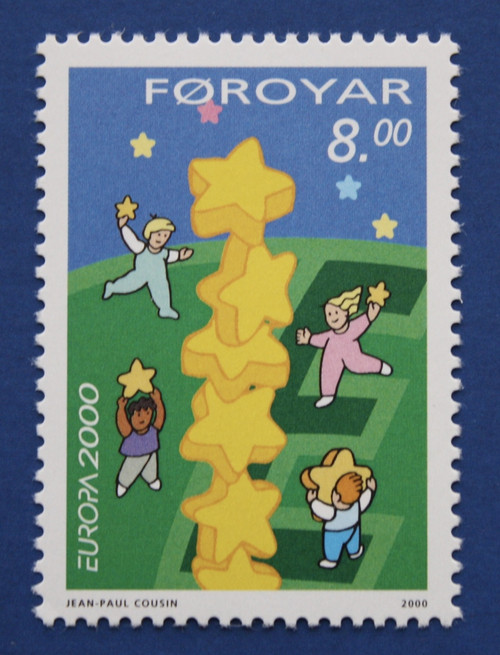 Faroe Islands (376) 2000 EUROPA single