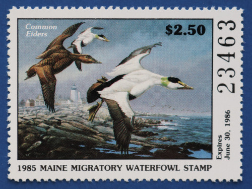 1985 Maine State Duck Stamp (ME02)