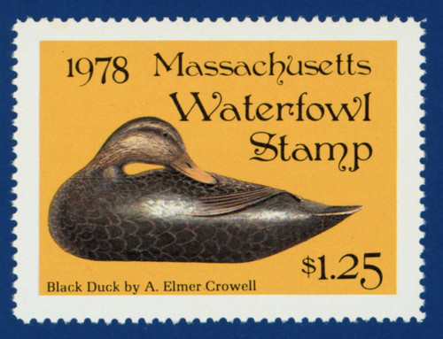 1978 Massachusetts Waterfowl Stamp (MA05)