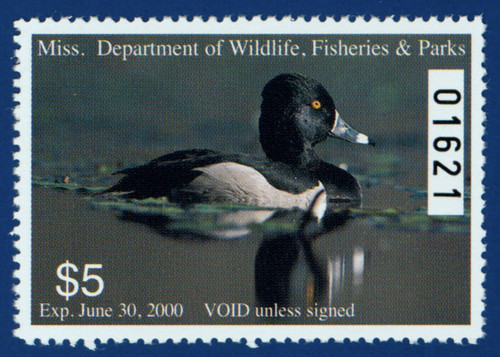 1999 Mississippi Waterfowl Stamp (MS24)