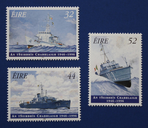 Ireland (1019-1021) 1996 Irish Naval Service 50th Anniversary singles set