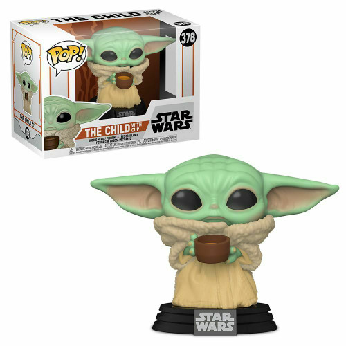 Funko Pop! Star Wars: The Mandalorian - The Child with Cup (#378)