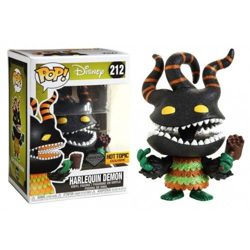 Funko Pop! Disney: The Nightmare Before Christmas - Harlequin Demon (Diamond Collection) (#212) Hot Topic Exclusive