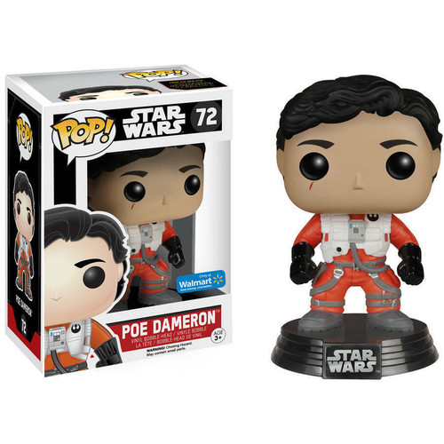 Funko POP! Star Wars:  The Force Awakens - Poe Dameron (#72) Walmart Exclusive