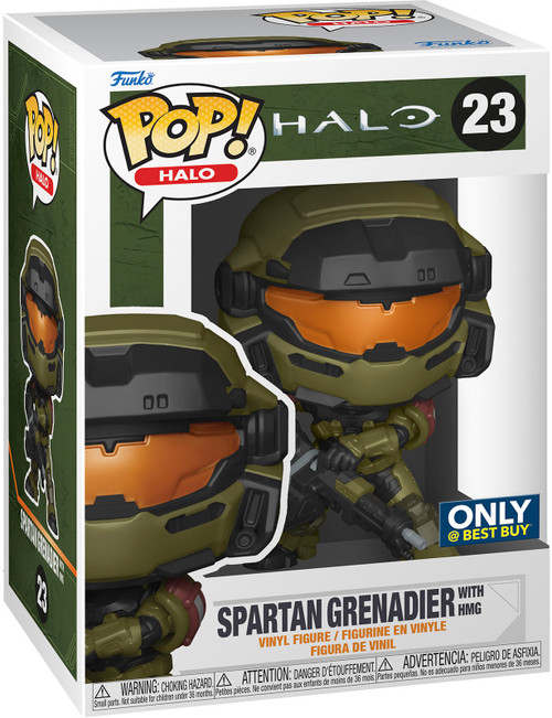 Funko Pop! Halo Infinite - Spartan Grenadier with HMG (#23) [Best Buy Exclusive]