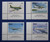 Ireland (1201-1204) 1999 Airplanes singles set