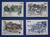 Faroe Islands (59-62) 1981 Sketches of Old Torshavn singles set