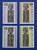 Faroe Islands (102-105) 1984 Kirkjubour Pew Gables singles set