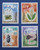 Faroe Islands (216-219) 1991 Flora & Fauna singles set
