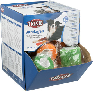 Bandages with Bitter Substance for Dogs