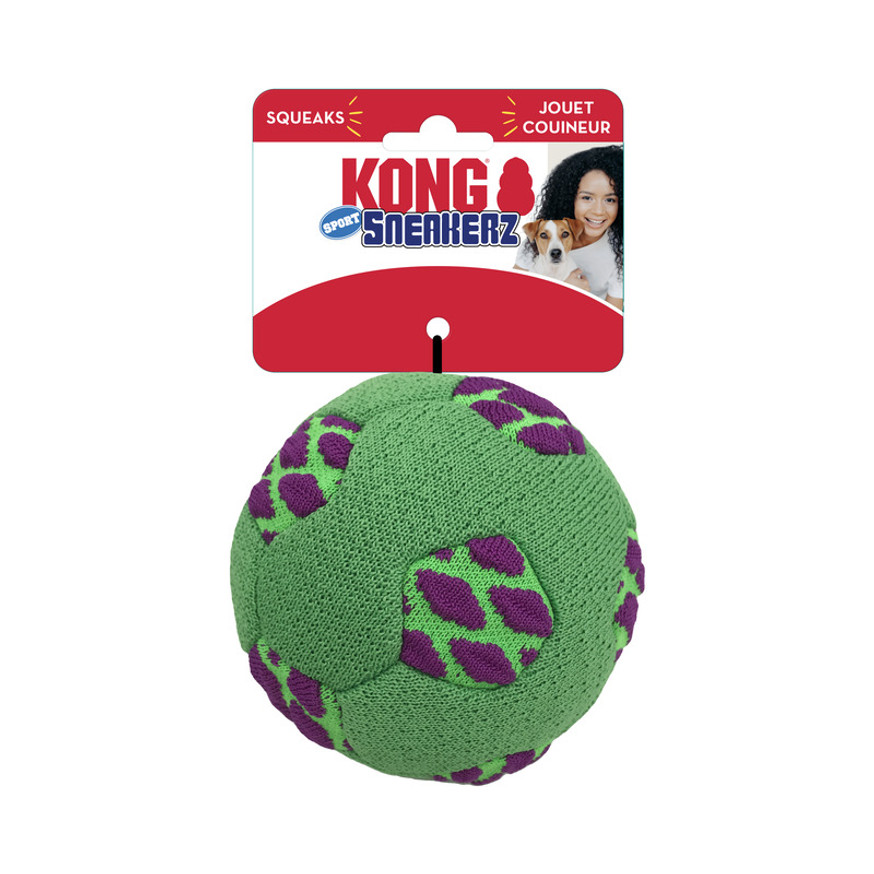 KONG Sneakerz Sport Soccer Ball Dog Toy