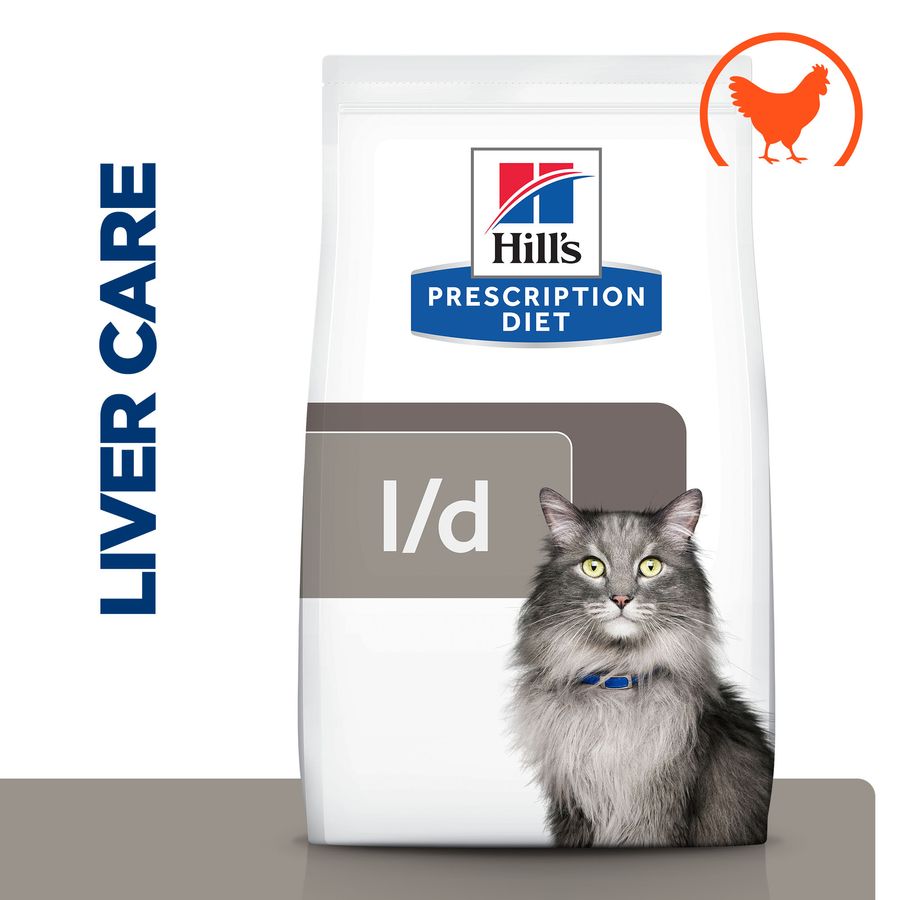 Prescription Diet l/d Liver Care Dry Cat Food with Chicken