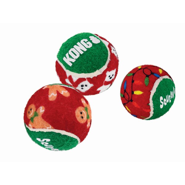 KONG Holiday SqueakAir® Dog Balls Balls FirstVet
