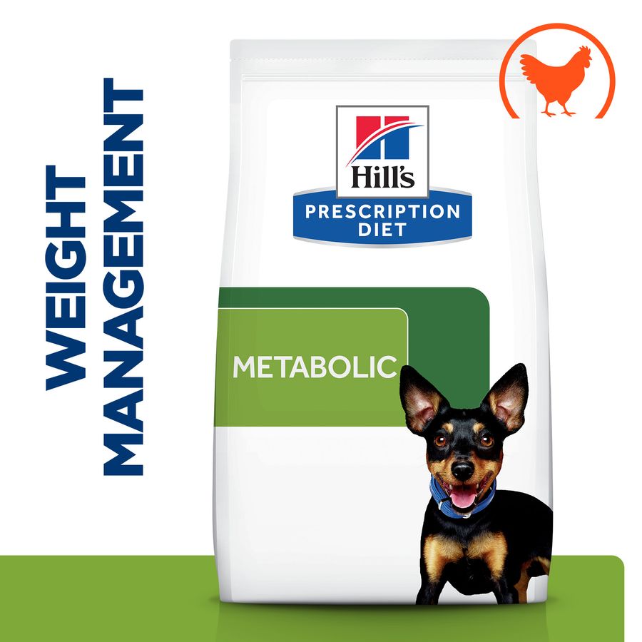 Prescription Diet Metabolic Mini Weight Management Dry Dog Food with Chicken