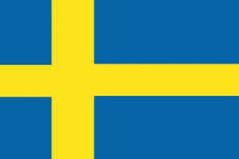 Sweden 12 x 18in Solar-Max Dyed nylon outdoor flag