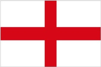 England (St George's Cross) 3X5' Solar-Max 200 Denier Nylon Ou