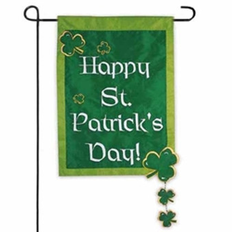 Happy St Patrick's Day Garden Flag