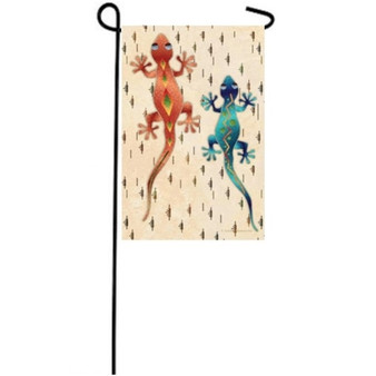 Gecko Garden Flag