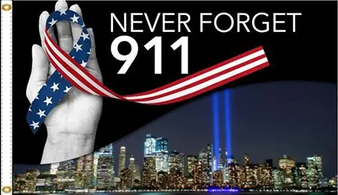 Never Forget 911 - Ribbon