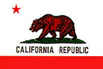 California 5 X 8' Solar-Max Dyed Nylon Outdoor Flag