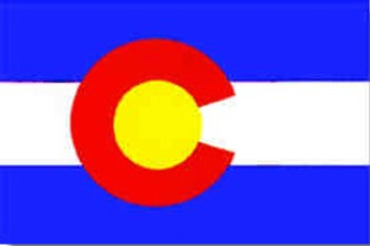 Colorado 5 X 8' Solar-Max Dyed outdoor nylon flag