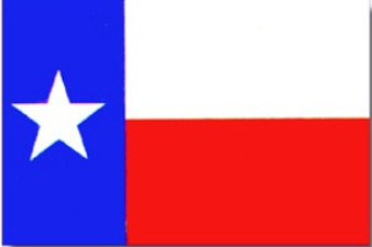 Texas 2 X 3' Solar-Max Dyed outdoor nylon flag