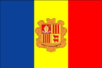 Andorra 3X5' Solar-Max Dyed Nylon Outdoor Flag-1676961554