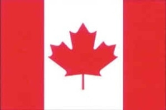 Canada 2X3' Solar-Max Dyed Nylon Outdoor Flag