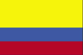 Colombia 3X5' Solar-Max Dyed Nylon Outdoor Flag